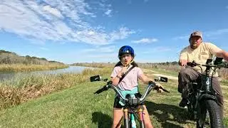 Biking Sunnyhill Restoration area
