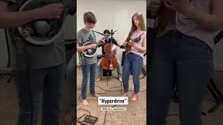 &ldquo;Hyperdrive&rdquo; with two mandolins!