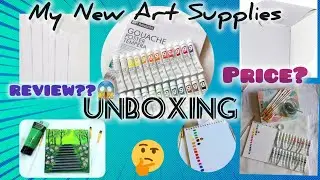 Unboxing Of My New Art😱 Supplies 😯| Price of Products||Honest Review