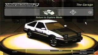 LIVE [Pt-Br/Eng] - NFS Underground 2 - Corolla - Initial D Hype \o/