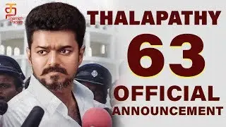 #Thalapathy63 Official Announcement | Vijay | Atlee | Samantha | Nayanthara | Thamizh Padam