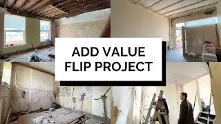 How to add value when flipping UK property [silent vlog]