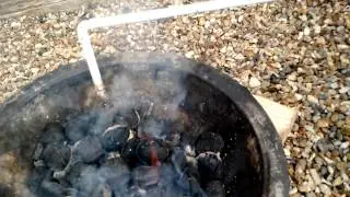 DIY fire bellows