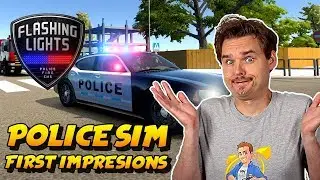 Flashing Lights Early Access Police Gameplay | Flashing Lights Police Simulator Game