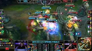 Quick Recap / All Chat - UoL vs Fnatic after Game 4 - EU LCS Spring Final 2015