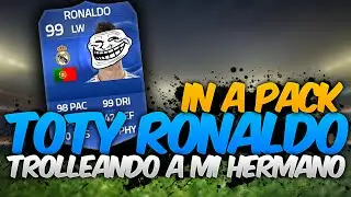 Trolleando a mi hermano | Cristiano Ronaldo Toty in a Pack