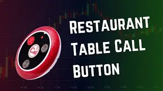 Restaurant Table Call Button For Waiter Call System : DineBell Solution