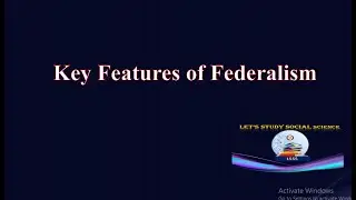 Features of Federalism | Civics | Ch-2 FEDERALISM | Class 10th ( in English)