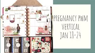 Pregnancy Planner Weekly PWM | Classic Vertical | January 18-24