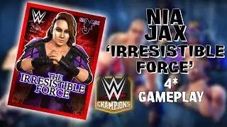 WWE CHAMPIONS - NIA JAX 'IRRESISITBLE FORCE' - 4* GAMEPLAY