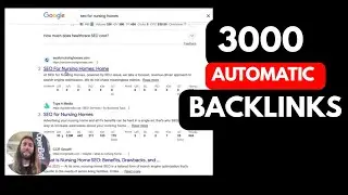 Top Google in DAYS With 3000 Automatic Backlinks Step by Step