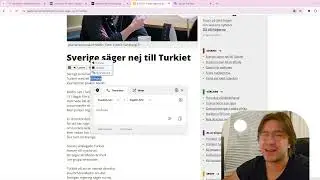 Swedish News #1 | Reading 8sidor | Swedish Journey with Og&uuml;n