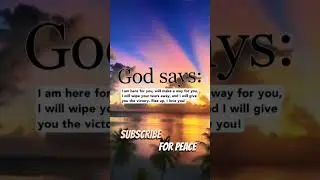 God is Saying 🥀✨ #godhelps #godmessage #lawofattraction