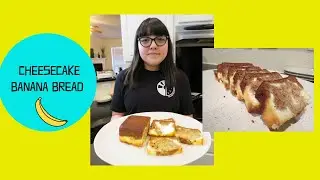 Baking Cheesecake Banana Bread - super yummy and easy