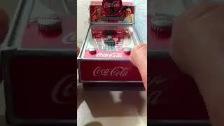 Coca Cola - Vintage 1998 Pinball Musical Money Bank - Right flipper does not make any sound.
