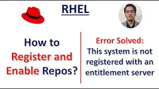 Как зарегистрировать и включить репозитории в RedHat? Команда менеджера подписок в RHEL.