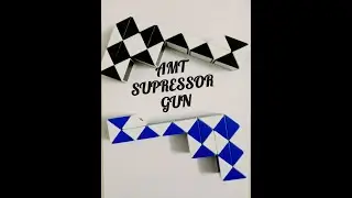 SNAKE CUBE: GUN | AMT SUPRESSOR GUN | (24 Wedges) | 