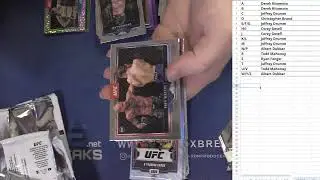 2025 Topps Chrome UFC Hobby Box Break #1 LBB