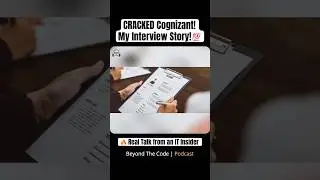 🎯 Cognizant Interview Experience On Campus🔍 | Real Talk with IT Pros 2025! 💻 #cognizant #podcast