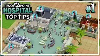 Two Point Hospital Top Tips #1 - Fast-Track Policy - Diagnosis Queues
