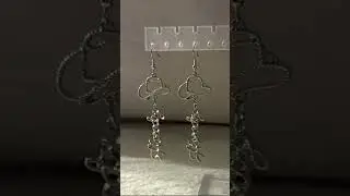 Silver &ldquo;Howdy&rdquo; earrings