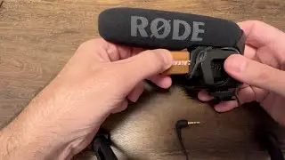 Rode VideoMic Pro Compact VMP Shotgun Microphone Change Battery