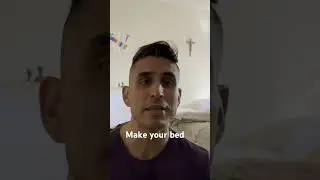 Make your bed. Trust me. Don&rsquo;t list to -@AlexHormozi . Listen why #alexhormozi #motivation #focus