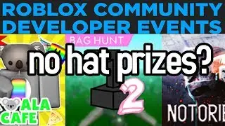 ROBLOX New Developer Event (all the games)