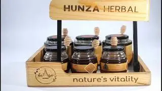 Hunza Herbal Honey Stop Motion Un-boxing