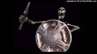 skeleton banging shield + jugg + meme + autistic type beat