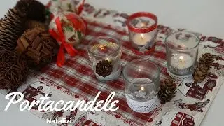Portacandele Natalizio- Christmas Candle DIY