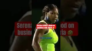 Serena Williams vowed to NEVER lose to Sharapova again! 😳 #tennis