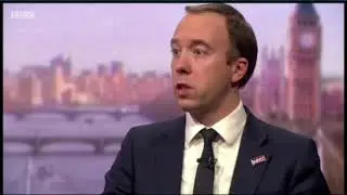 Tory health secretary Matt Hancock wants to ban social media and talks about Martial law #Brexit