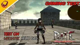 Mencoba Test Game A.O.T Wings of Freedom - Vita3k v0.2.1 | helio g85