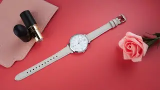 Review đồng hồ Fossil ES3793 vỏ m&aacute;y pin thiết kế mỏng chỉ d&agrave;y 7mm.