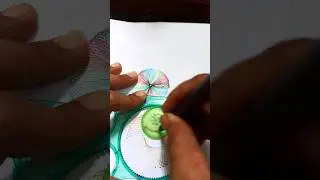colourful spirograph design#viral #short #shorts