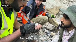 From Galena to Massicot: The Oxidation of Lead Sulfide in Quartz-Calcite Veins | Fieldwork Insights