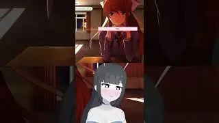 Quality time with her! #vtuber #funny #livestream #dokidokiliteraturelivestream