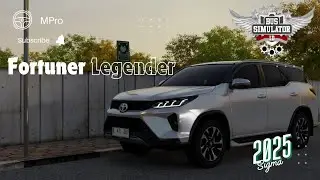 2026 Toyota Fortuner legender neodrive In Bus simulator Indonesia 