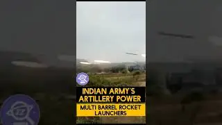 Indian Army #artillery power display | Multibarrel #rocketlauncher #Indianarmyshorts #Militaryshorts