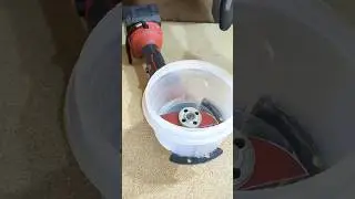 Very impressive attachment with angle grinder