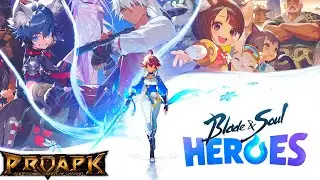 Blade & Soul Heroes Gameplay Android / iOS (Official Launch) + Gift Codes 🎁🎁🎁