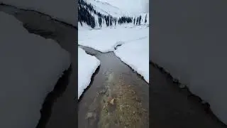 SNOW COVERED KALAM VALLEY #ytshorts #snow #snowfall #kalam #kalamvalley #swat #mountains