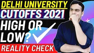 Delhi University Cutoffs High OR Low 😱🔥 #shorts