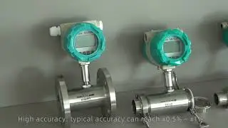 Reliable Inline Liquid Turbine Flow Meters