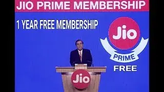 Jio Prime Membership Free For 1 Year