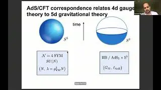 Prof. Sameer Murthy | 5-Dimensional Black Holes, 4-Dimensional Super Yang-Mills, and 3-Dimensiona...