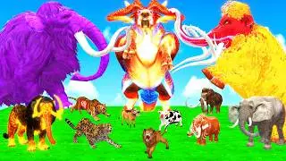 Incredible Animals Race vs Dinosaurs vs Prehistoric Mammals Speed Race Run: Who Will Win? ARBS#2026