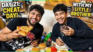 HUGE Cheat Day with My Little Brother(Tiddu)! 😱 Vlog 21