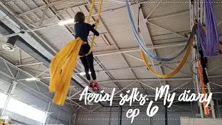 Aerial silks ܟ комбинация на узле, ep.6 | my aerial diary. воздушные полотна
